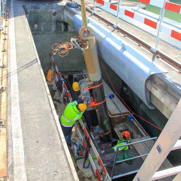 Revision Wasserkraftwerk Bremgarten