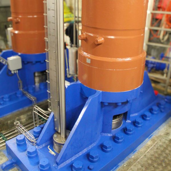 Grundablass Zylinder Wasserkraftwerk Sarganserland