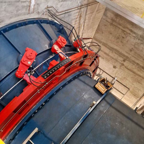Revision Servomotor Leitapparat Laufkraftwerk Flumenthal
