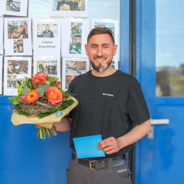 Jubiläum 5 Jahre Enes Schenker Hydraulik
