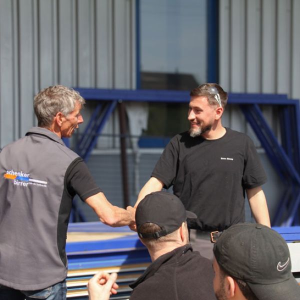 Jubiläum 5 Jahre Enes Schenker Hydraulik