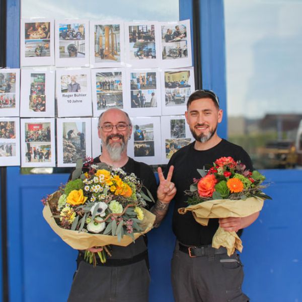 Jubiläum 5 Jahre Enes Schenker Hydraulik