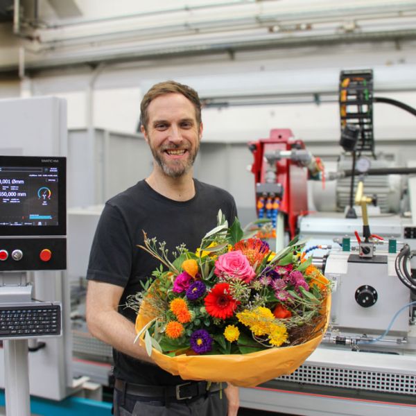 Jubiläum Mitarbeiter 10 Jahre Schenker Hydraulik
