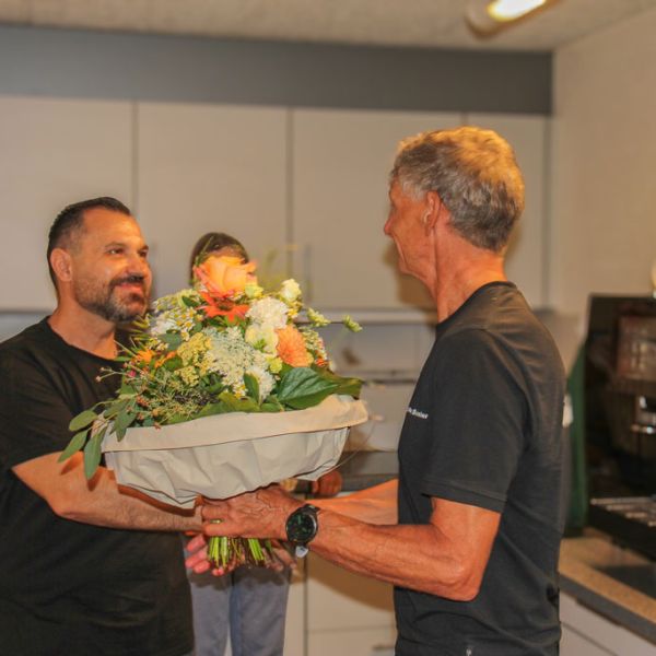 Mitarbeiterjubiläum 10 Jahre Schenker Hydraulik AG