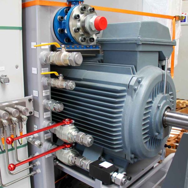 Pumpenprüfstand für Hydraulikpumpen