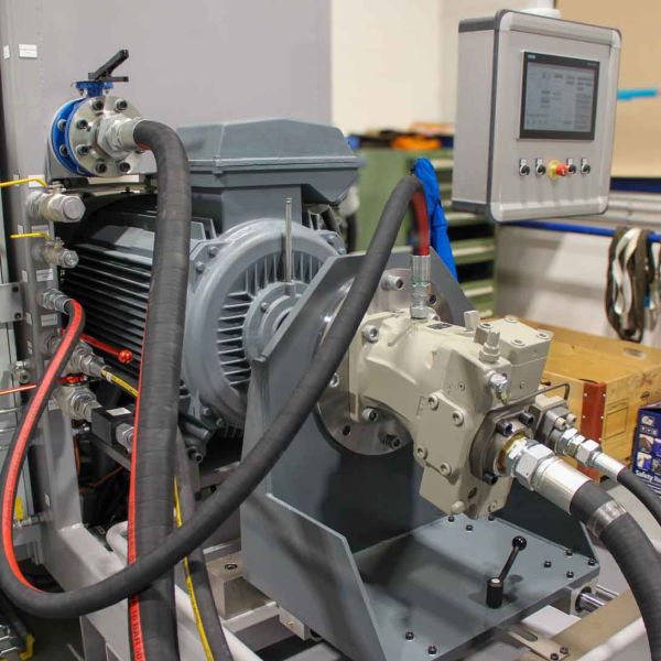 Pumpenprüfstand für Hydraulikpumpen