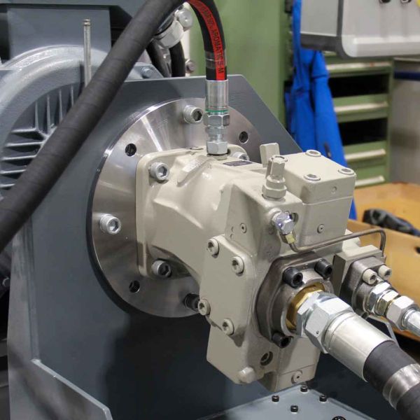 Pumpenprüfstand für Hydraulikpumpen