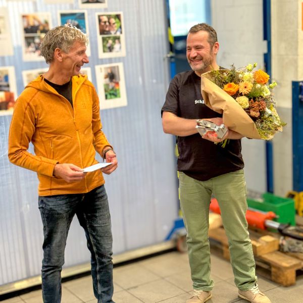 Jubiläum Mitarbeiter 25 Jahre