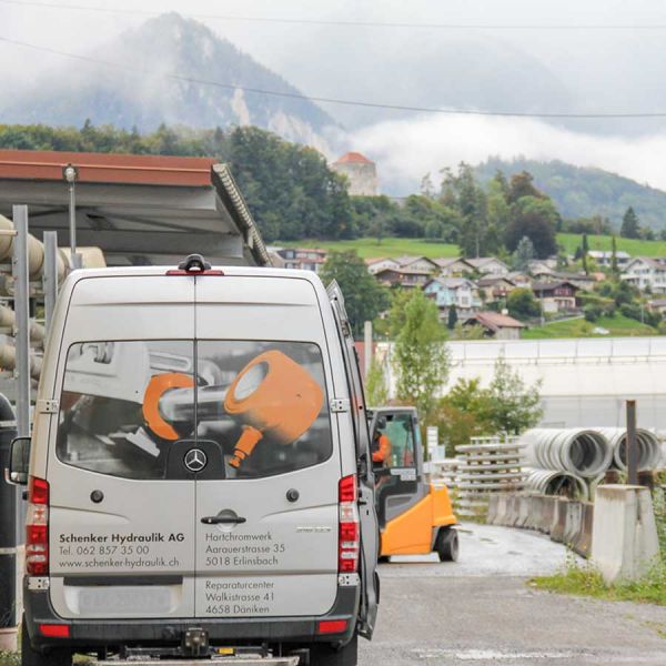 Revision Presse für Herstellung von Kalksandsteinen