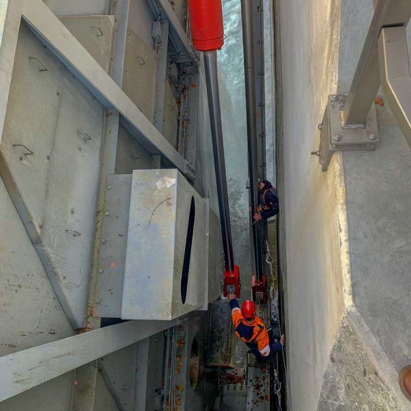 Revision Wasserkraftwerk Reichenau